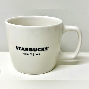 Officially Licensed Discontinued 2018 STARBUCKS COFFEE SEA 71 WA Ceramic Mug